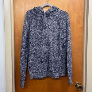 Goodfellow & Co Black and White Cowl Neck Sweater hoodie